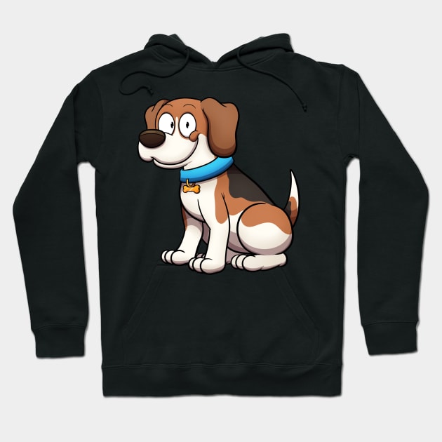 Beagle Dog Hoodie by TheMaskedTooner